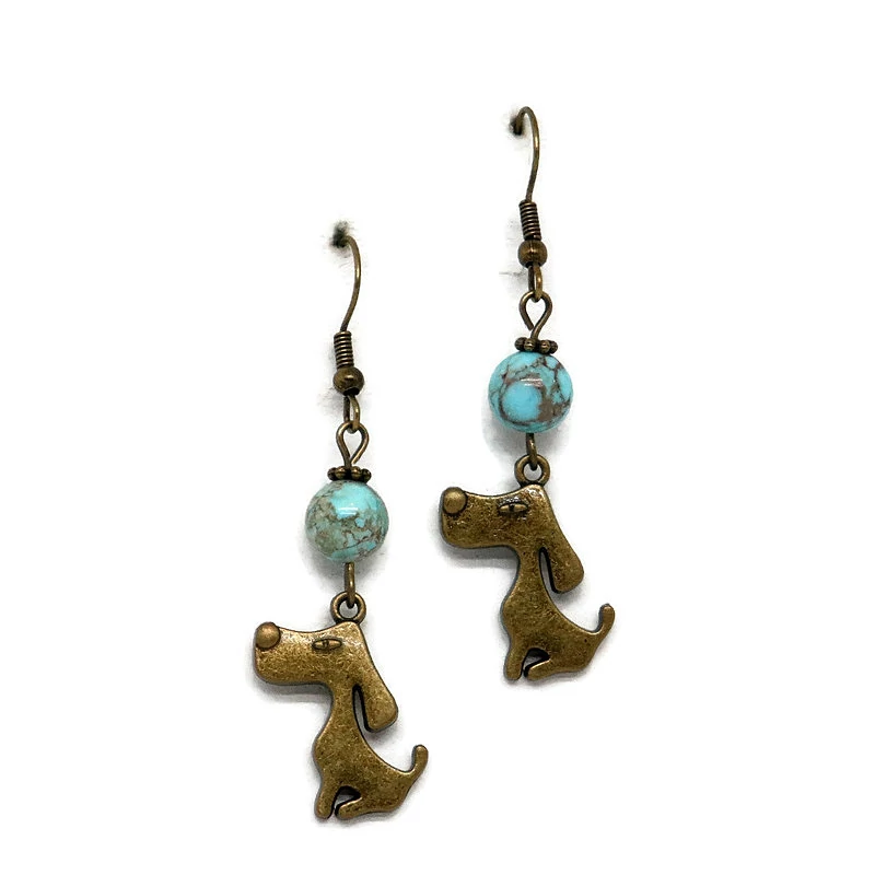 Türkenit, tacsis, ásvány fülbevaló